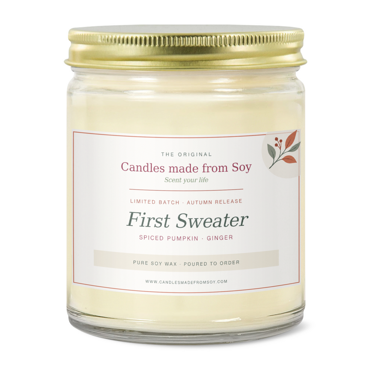 First Sweater Limited Batch Candle